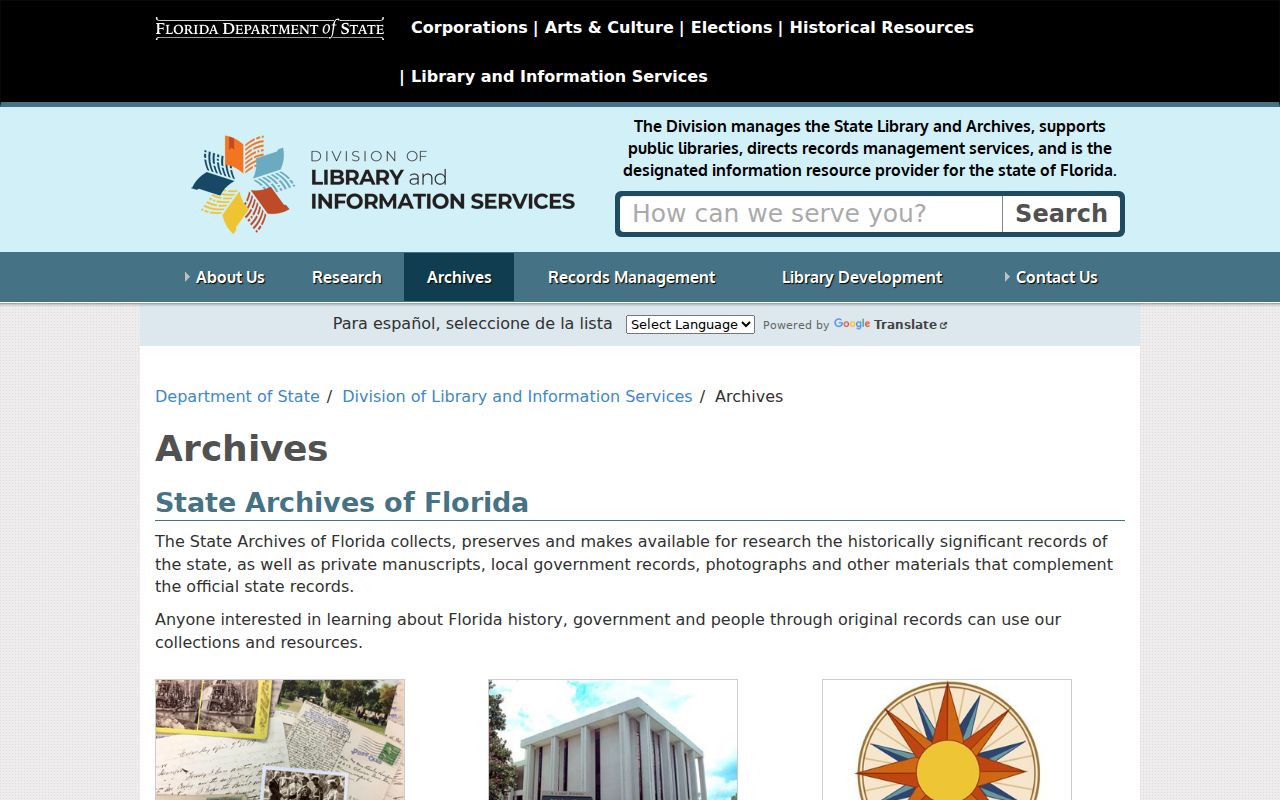 North Port city directory research through the State Archives of Florida